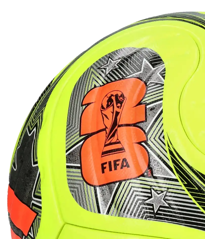 Fotbalový míč Adidas Trionda World Cup 2026 Competition Winter velikost 5 žlutý