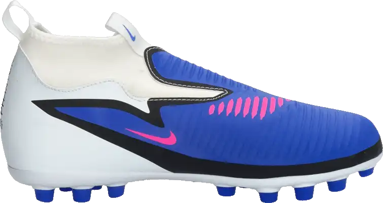 Dětské kopačky lisovky Nike Phantom 6 High Academy AG modré