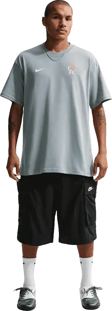 Pánské fotbalové tričko Nike Chelsea FC 25/26 Tee šedé