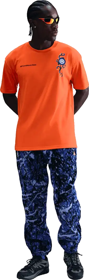 Pánské fotbalové tričko Nike Inter Milan x ACG 25/26 oranžové