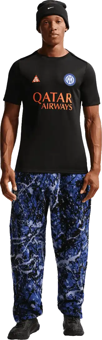 Pánský předzápasový dres Nike Inter Milan x ACG 25/26 Academy Pro černý