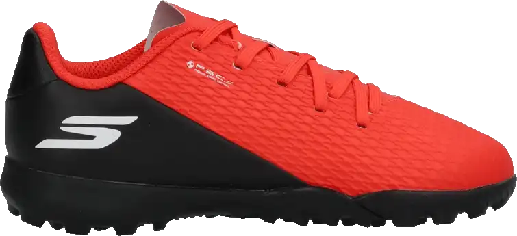 Dětské kopačky turfy Skechers SKX 02 Crib TF červené
