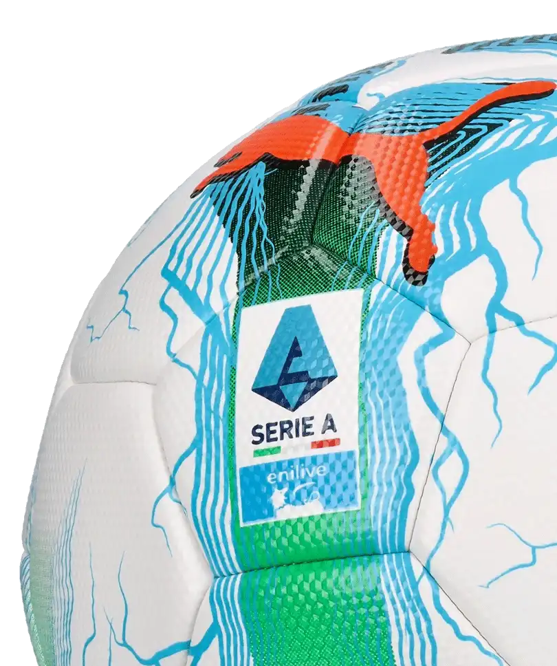 Fotbalový míč Puma Orbita Serie A 25/26 Replica velikost 5 bílý