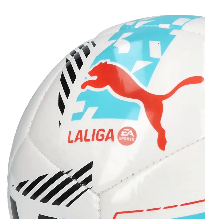 Fotbalový míč Puma Orbita La Liga 1 velikost 1 Mini bílý