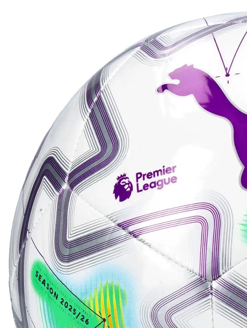 Fotbalový míč Puma Orbita Play Thrill Premier League velikost 4 bílý