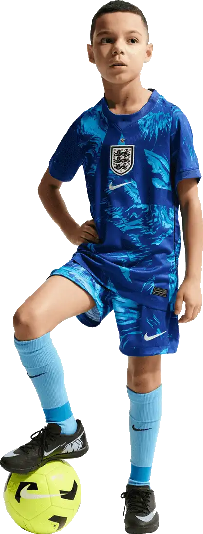 Dětský brankářský fotbalový dres Nike Anglie 2026 modrý