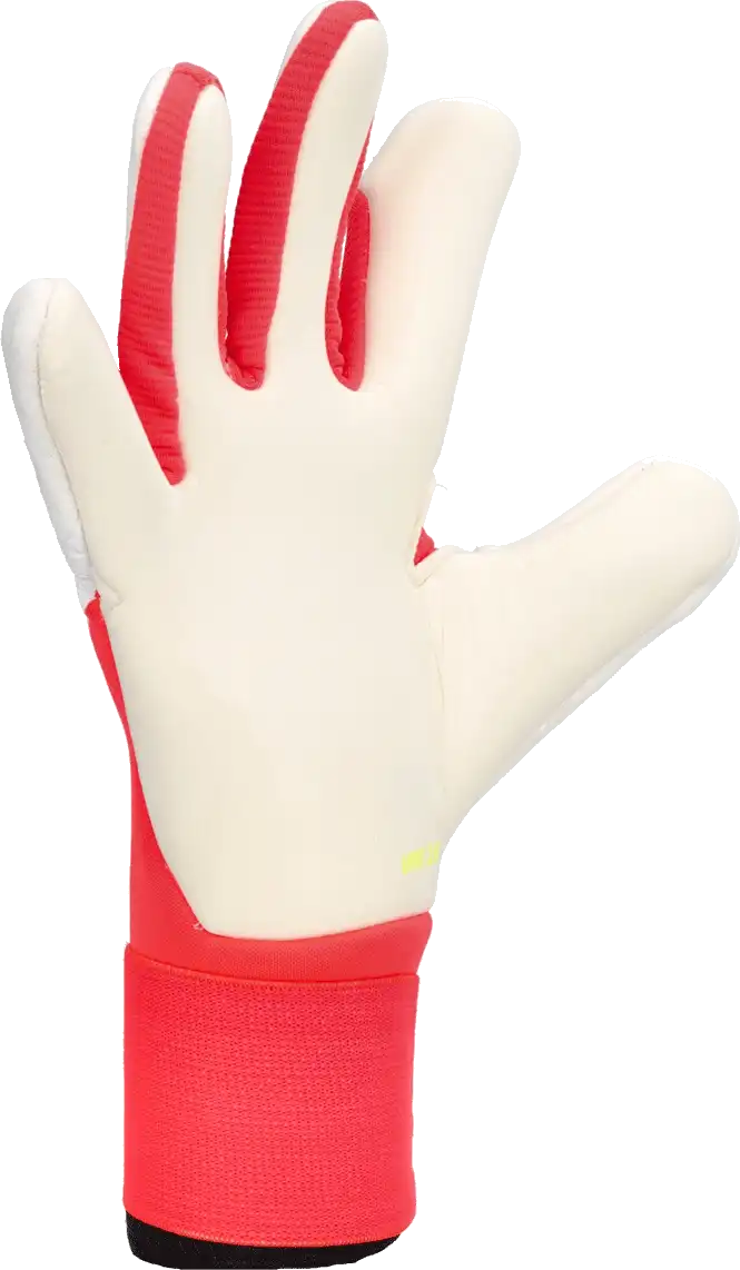 Dětské brankářské rukavice Adidas Predator Pro bílo-červené