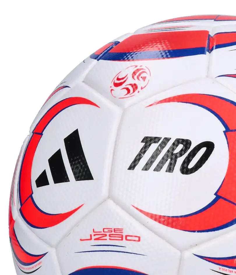 Fotbalový míč Adidas Tiro League J290 velikost 4 bílo-červený