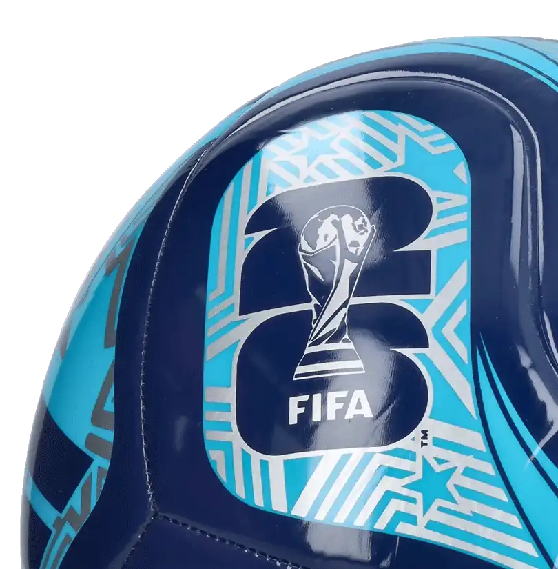 Fotbalový míč Adidas Trionda World Cup 2026 Club velikost 4 modrý