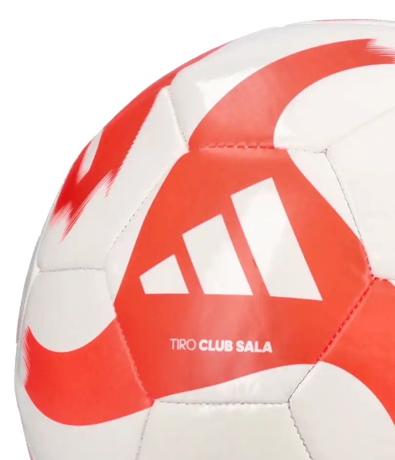 Futsalový míč Adidas Tiro Club Sala velikost 4 bílo-oranžový