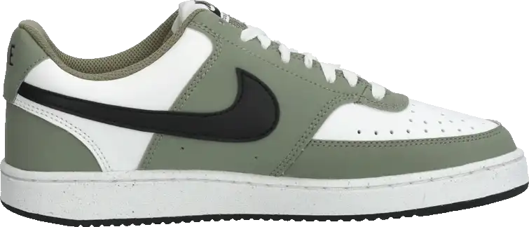 Pánská lifestylová obuv Nike Court Vision Low bílo-zelená5