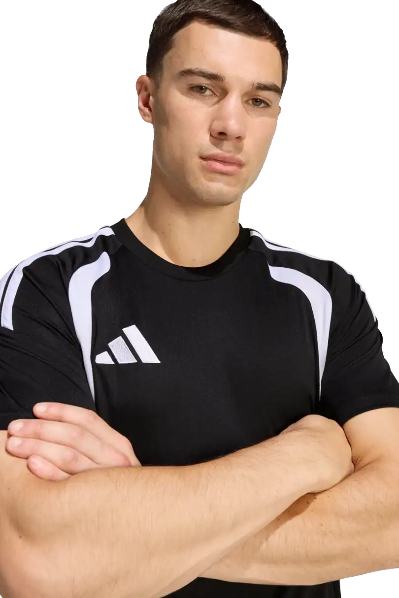 Pánský fotbalový dres Adidas Tiro 26 League krátký rukáv černý