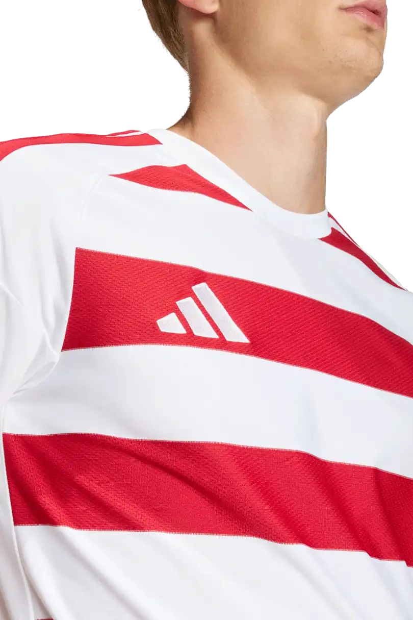 Pánský fotbalový dres Adidas Hooped 26 bílo-červený