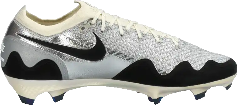 Pánské lisovky Nike Zoom Mercurial Vapor 16 Elite x Patta FG stříbrné
