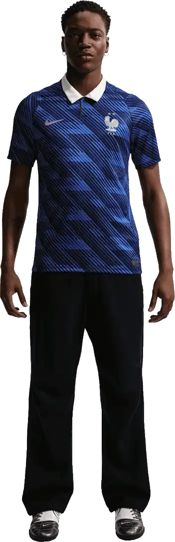 Pánský domácí fotbalový dres Nike Francie 2026 modrý