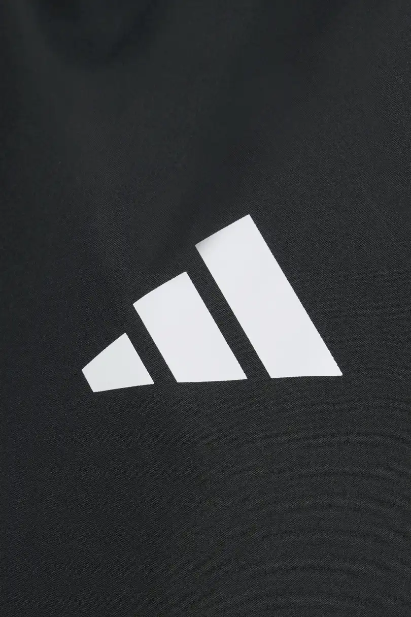 Dětská šusťáková bunda s kapucí Adidas Entrada 26 Multi černá