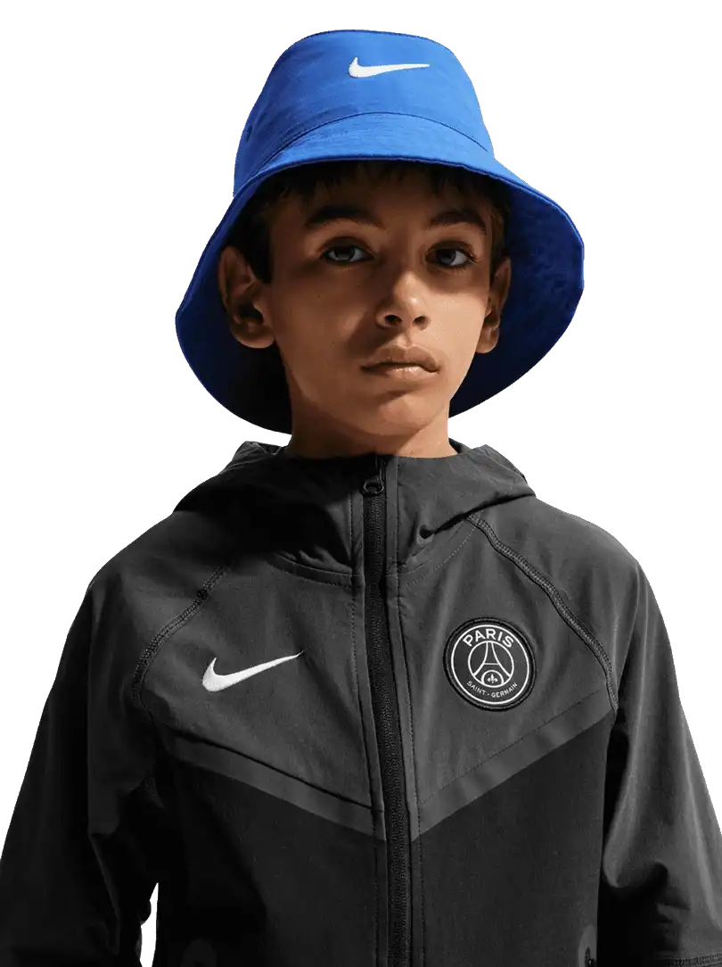 Dětská bunda s kapucí Nike PSG 26/27 Tech černá