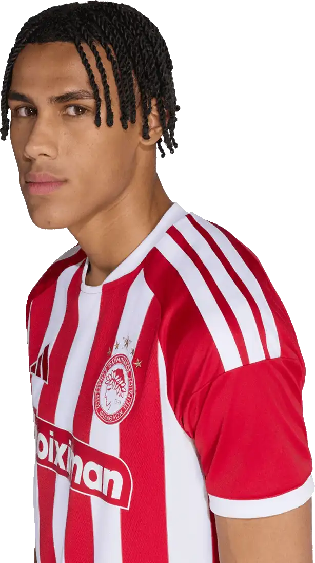Pánský domácí fotbalový dres Adidas Olympiakos 26/27 bílo-červený