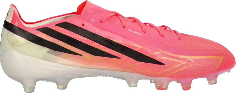 Pánské kopačky lisovky Adidas F50 Elite Hyperfast AG růžové