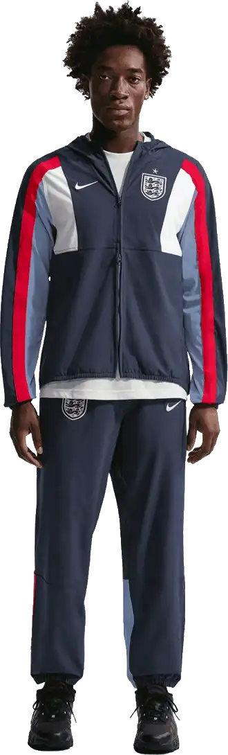 Pánské tkané kalhoty Nike Anglie 2026 Energy modré