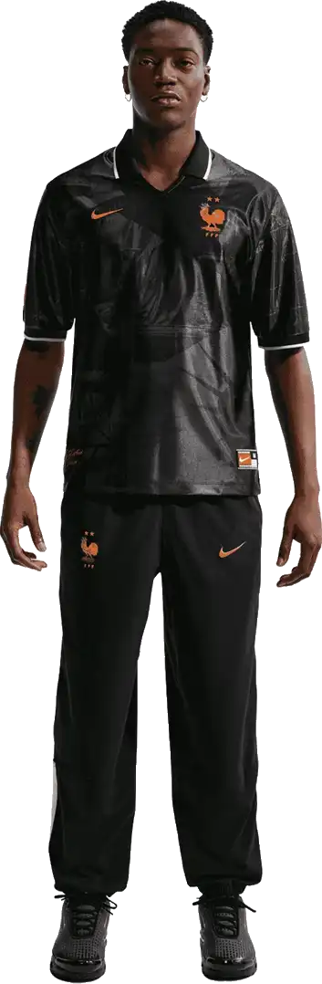 Pánské tkané kalhoty Nike Francie 2026 Energy černé