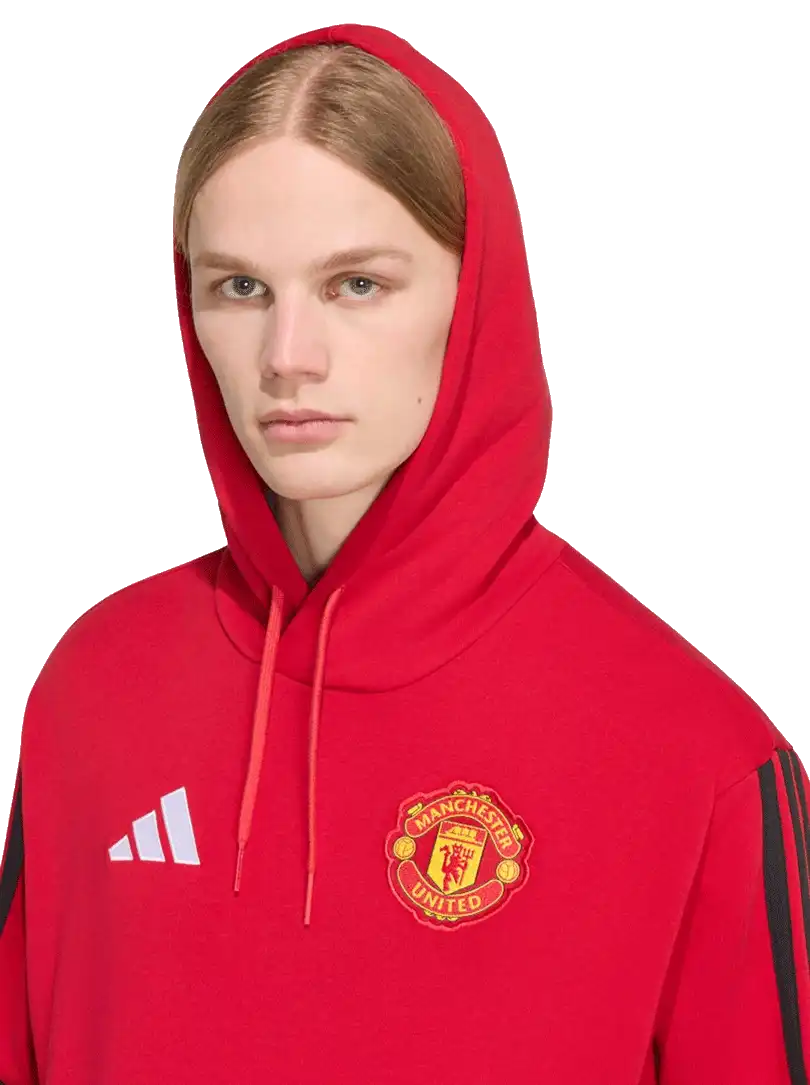 Pánská mikina Adidas Manchester United 26/27 DNA DR červená