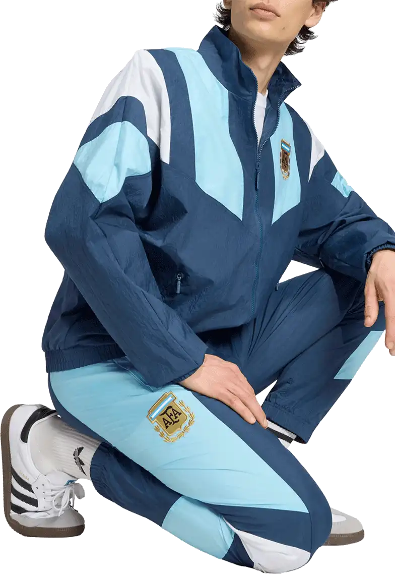 Pánské sportovní kalhoty Adidas Originals Argentina 2026 EQT Track modré