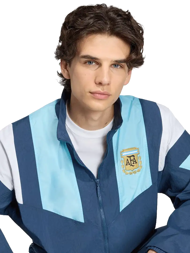 Pánská sportovní bunda Adidas Originals Argentina 2026 EQT Track modrá