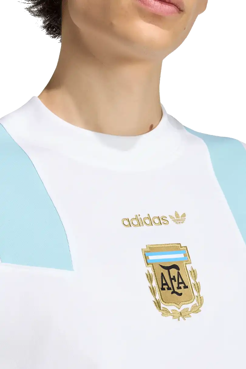 Pánské sportovní volné tričko Adidas Originals Argentina 2026 EQT Tee bílé