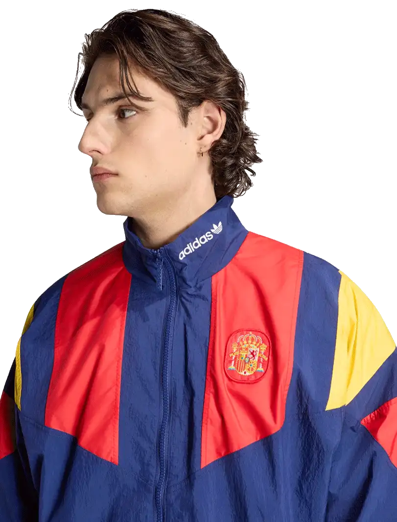 Pánská sportovní bunda Adidas Originals Španělsko 2026 EQT Track modrá