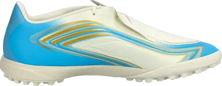 Pánské kopačky turfy adidas F50 League Messi TF bílo-blankytné