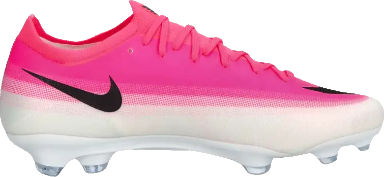Pánské kopačky lisovky Nike Zoom Mercurial Vapor 17 Pro FG bílo-růžové