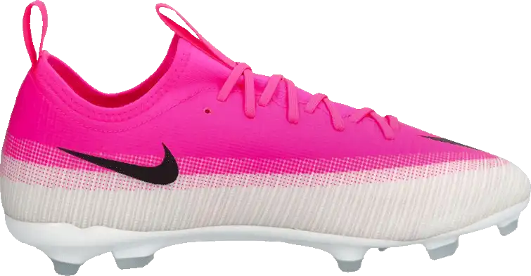 Dětské lisovky Nike Zoom Mercurial Vapor 17 Academy FG/MG bílo-růžové