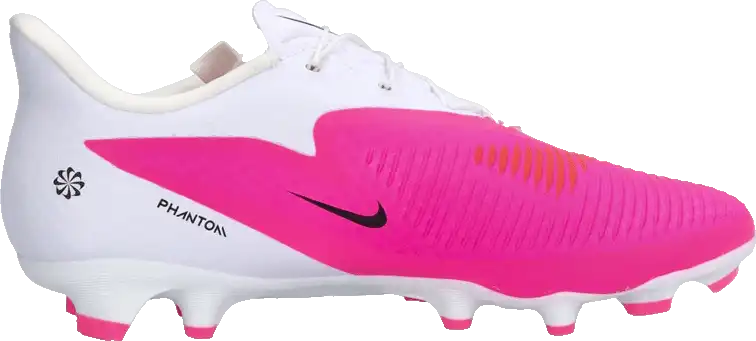 Pánské lisovky Nike Phantom 6 Low Academy EasyOn FG/MG bílo-růžové