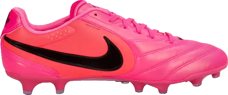Pánské kopačky lisovky Nike Tiempo Ligera Pro FG růžové