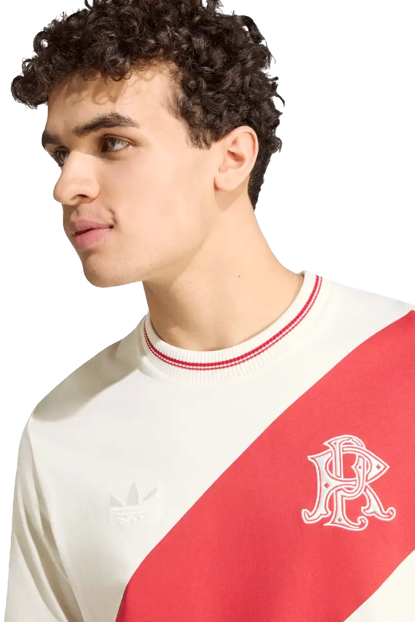 Pánské výroční tričko Adidas River Plate 125 Anniversary béžové