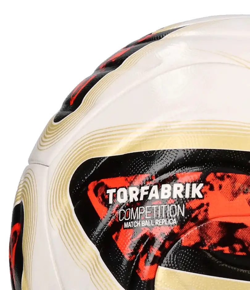 Fotbalový míč Adidas Bundesliga 26/27 Torfabrik Competition velikost 5 bílý