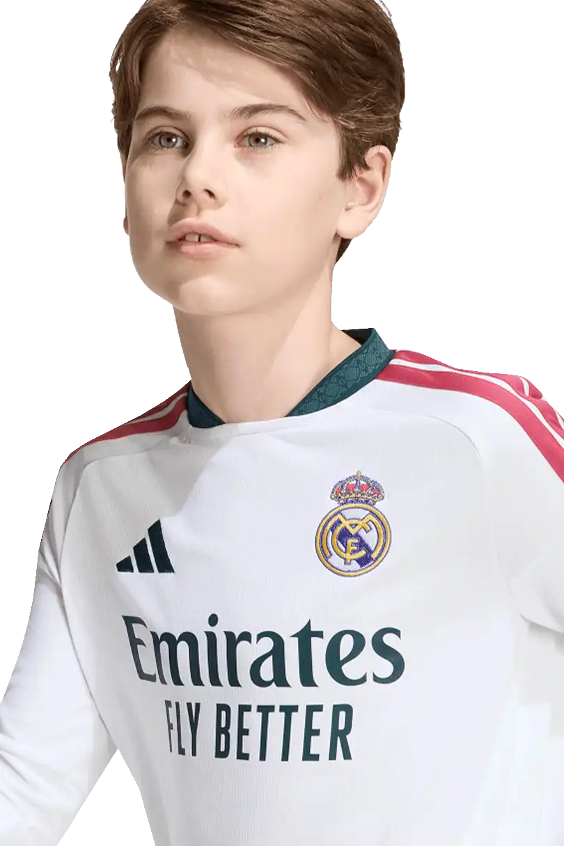 Dětský domácí fotbalový dres Adidas Real Madrid 26/27 DR bílý