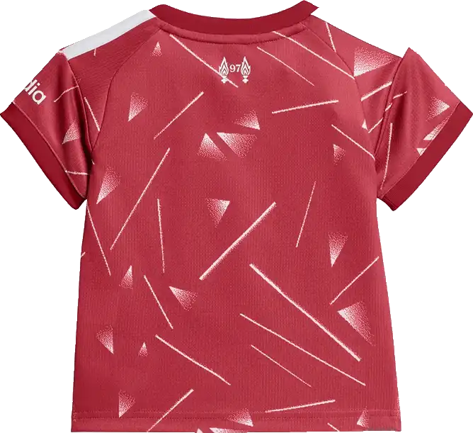 Dětská domácí souprava Adidas Liverpool FC 26/27 kojenci bordó