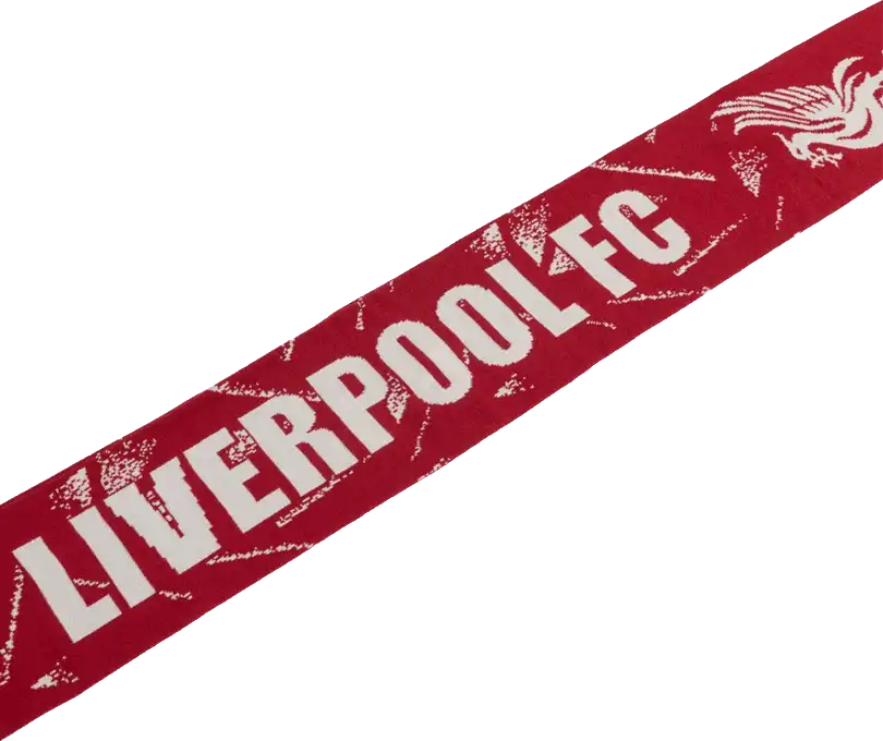 Unisex fotbalová šála Adidas Liverpool FC 26/27 červená 134x16