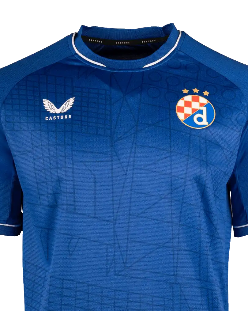 Dětský domácí fotbalový dres Castore Dinamo Záhřeb 26/27 modrý