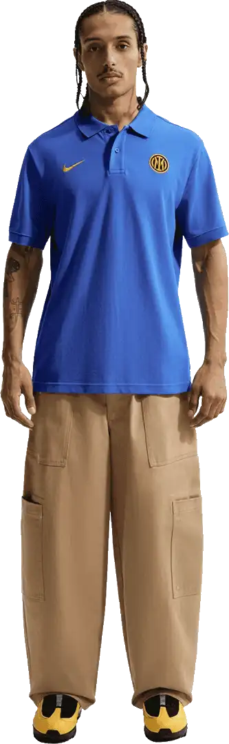 Pánská fotbalová polokošile Nike Inter Milan 26/27 Club Polo modrá