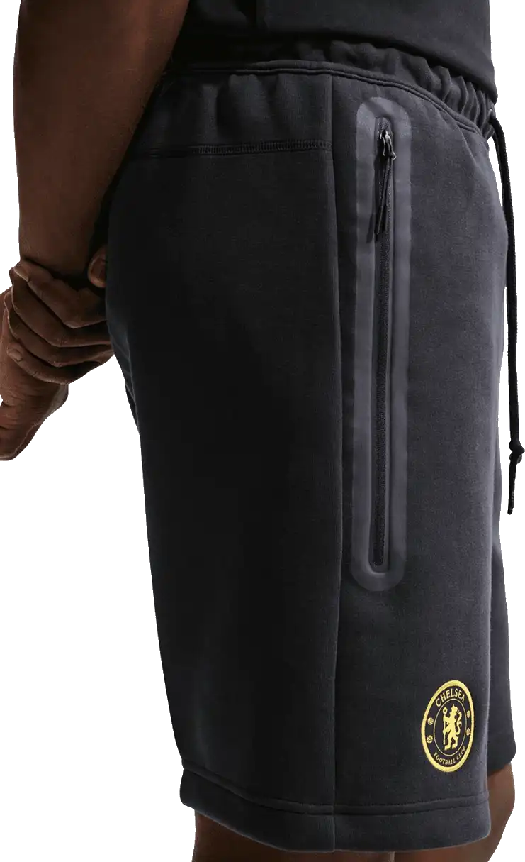 Pánské flísové šortky Nike Chelsea FC 26/27 Tech Fleece černé