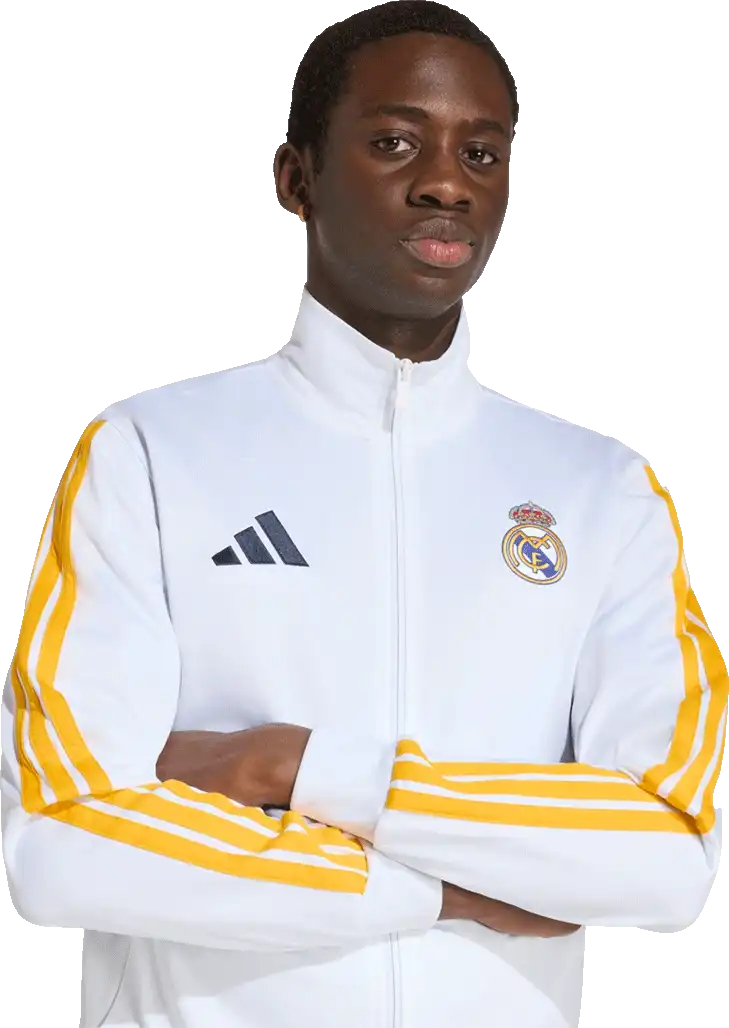 Pánský sportovní top Adidas Real Madrid 26/27 DNA Track bílý
