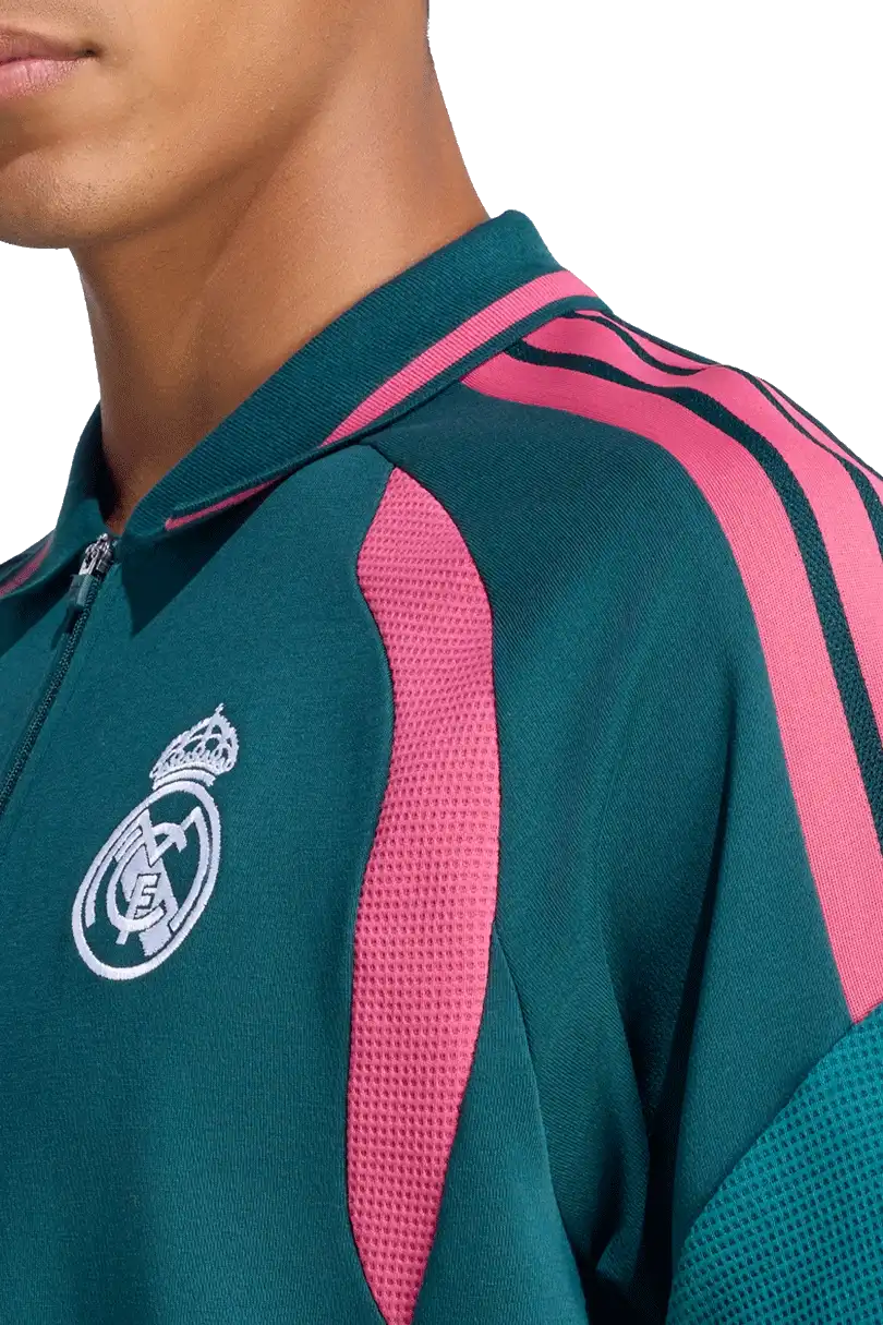 Pánská fotbalová polokošile Adidas Real Madrid 26/27 Competition zelená