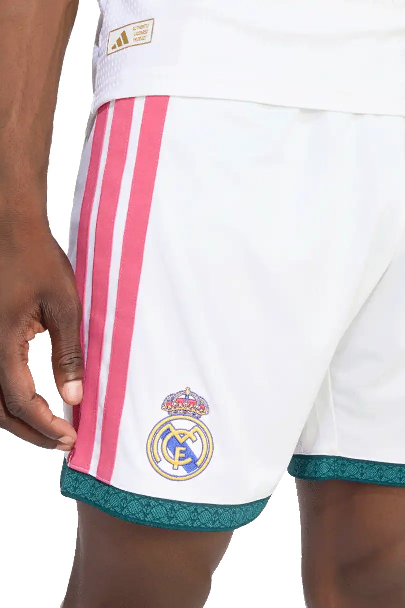Pánské domácí fotbalové šortky Adidas Real Madrid 26/27 bílé