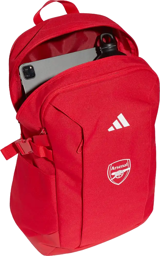 Unisex batoh Adidas Arsenal FC 26/27 červený 26 litrů
