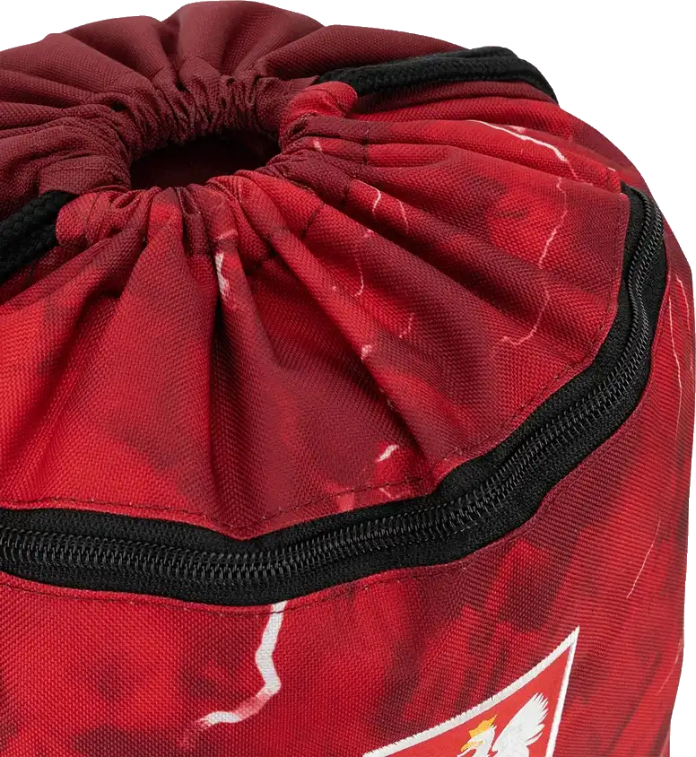 Unisex sportovní vak Nike Polsko 2026 Academy 18 litrů červený