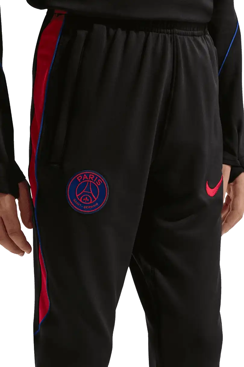 Dětské pleteninové kalhoty Nike PSG 26/27 Strike černé
