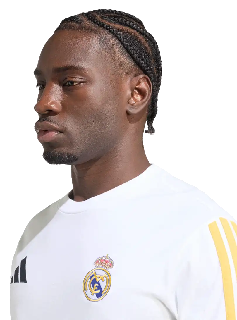 Pánské tričko Adidas Real Madrid 26/27 DNA krátký rukáv bílé